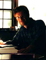 Stefan at desk